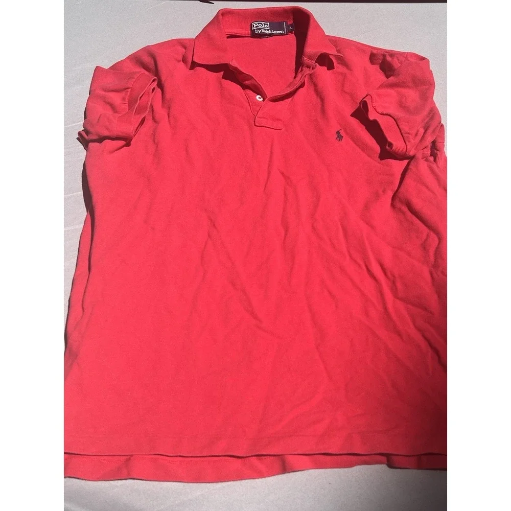 Polo By Ralph‎ Lauren Red Polo Shirt Large